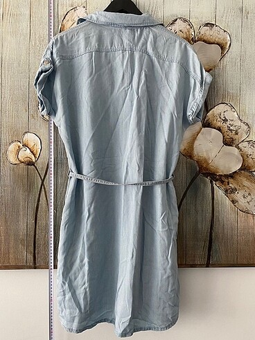 Loft LOFT cepli tiril tiril denim elbise