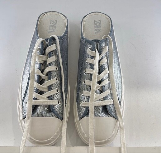 Zara zara simli kot görünümlü terlik sneaker