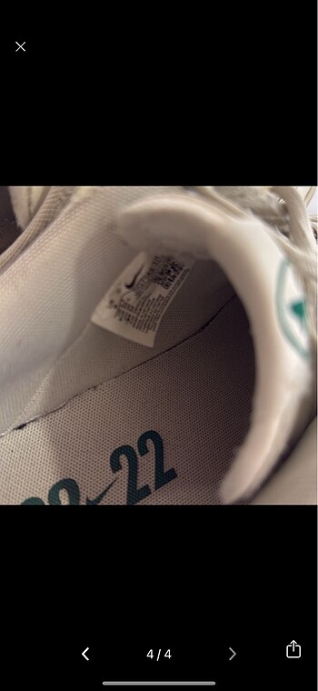 40,5 Beden beyaz Renk nike air force
