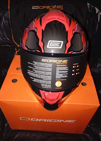 KULLANILMAMIŞ SIFIR FULL FACE MOTOSİKLET KASKI - Görsel 8