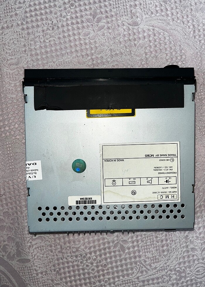 HYUNDAI GETZ TEYP USB Li A457U 2009 CD - Görsel 2