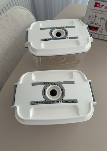 Vakumlu saklama kabı 2 adet - Görsel 8