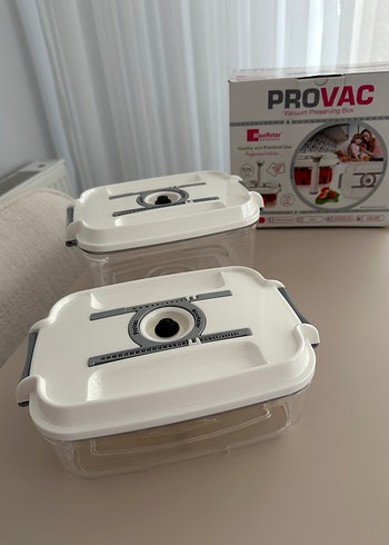 Vakumlu saklama kabı 2 adet - Görsel 10