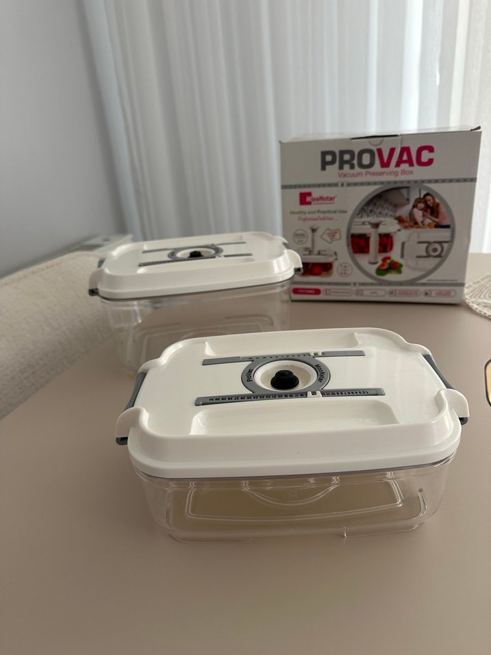 Vakumlu saklama kabı 2 adet - Görsel 5
