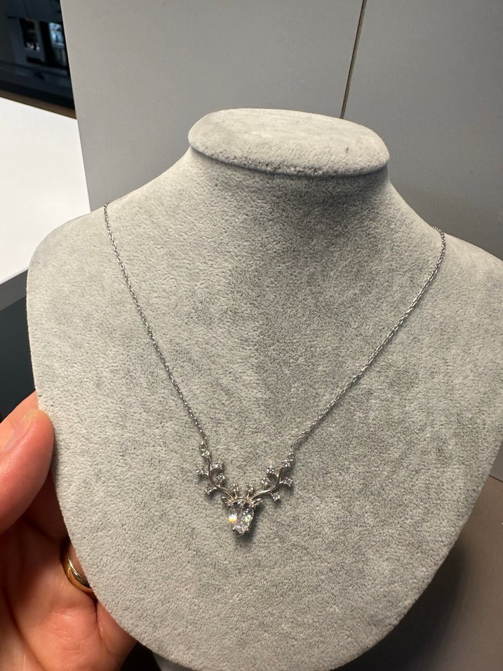 925 ayar gümüş kolye - Görsel 3