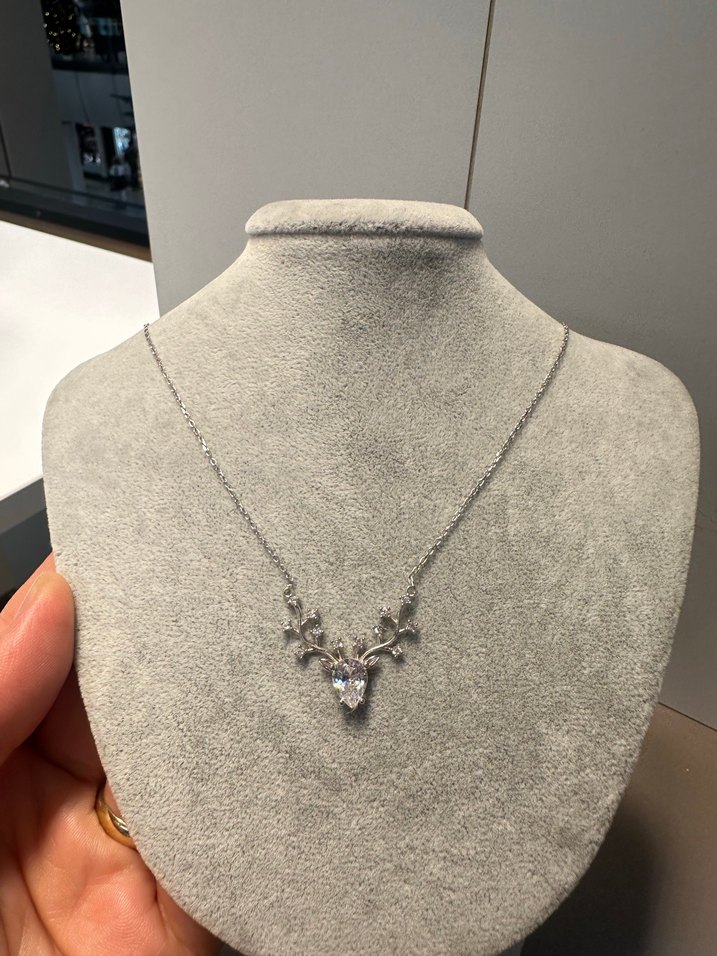 925 ayar gümüş kolye - Görsel 2