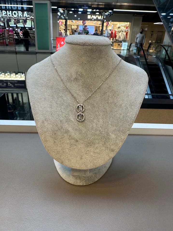 925 ayar gümüş kolye - Görsel 2