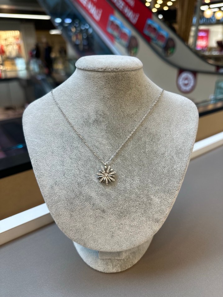 925 ayar gümüş kolye - Görsel 2