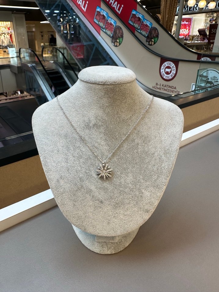 925 ayar gümüş kolye - Görsel 5