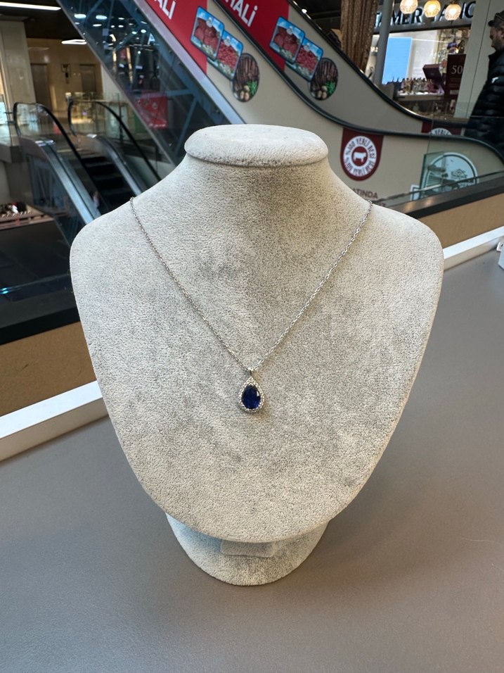 925 ayar gümüş kolye - Görsel 2