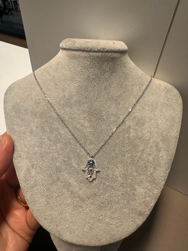 925 ayar gümüş kolye - Görsel 5