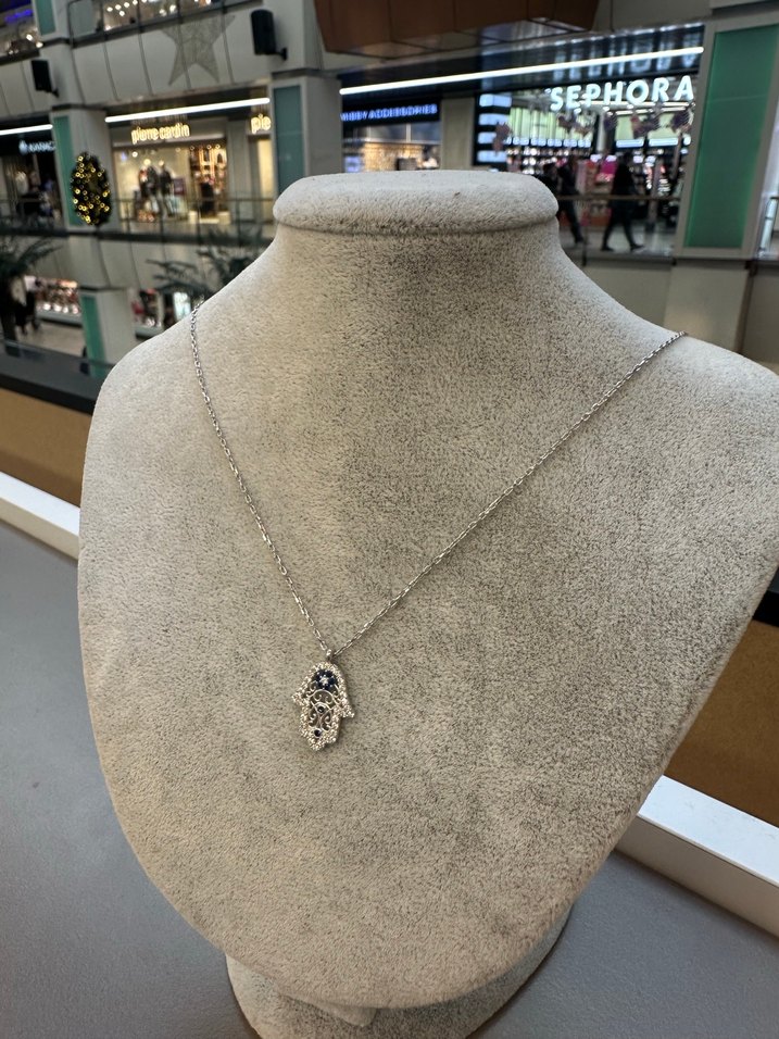 925 ayar gümüş kolye - Görsel 2