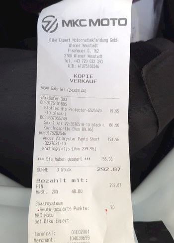 Alpinestars Bio Flex Kalça Koruması - Görsel 2