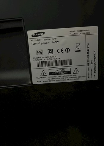 Samsung 55 inç televizyon - Görsel 4