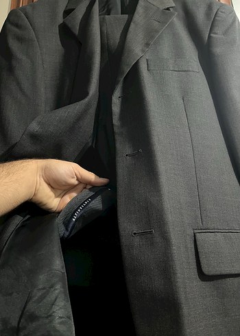 Altınyıldız marka Düğmeli Gri Erkek Takım Elbise - Görsel 3