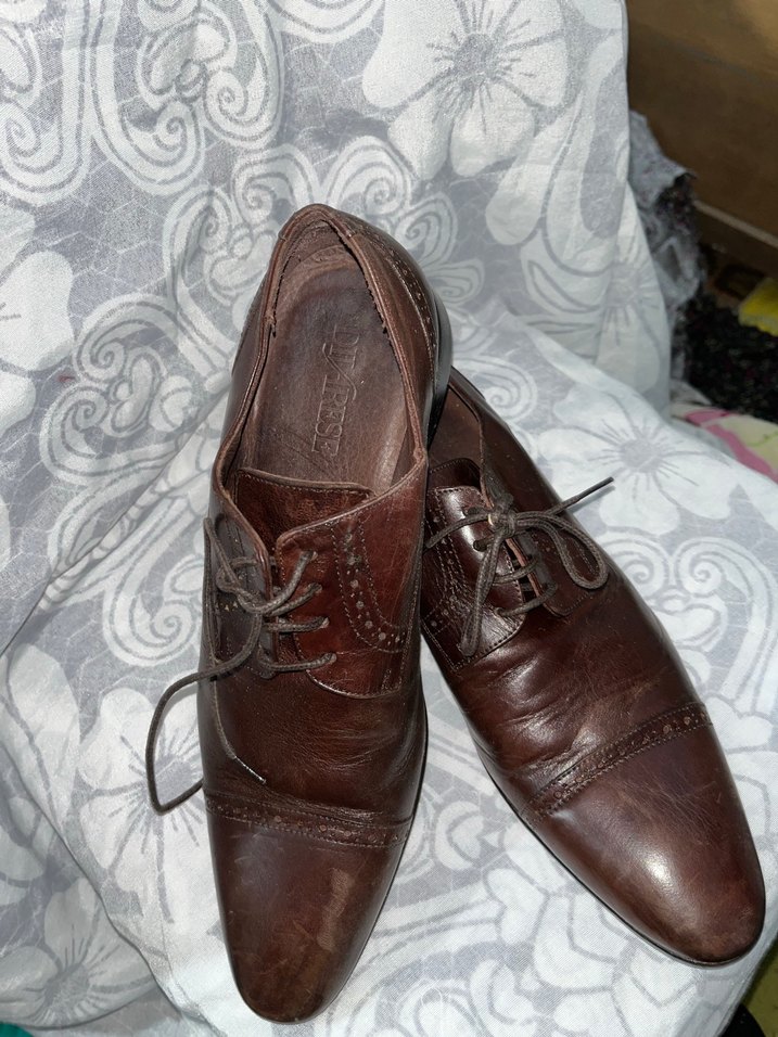 Klasik Vintage Erkek Deri Ayakkabı - Görsel 2