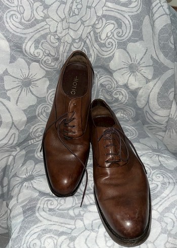 Kahverengi Deri Klasik Erkek Ayakkabısı - Görsel 2