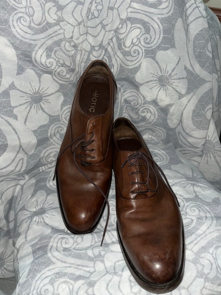 Kahverengi Deri Klasik Erkek Ayakkabısı - Görsel 2