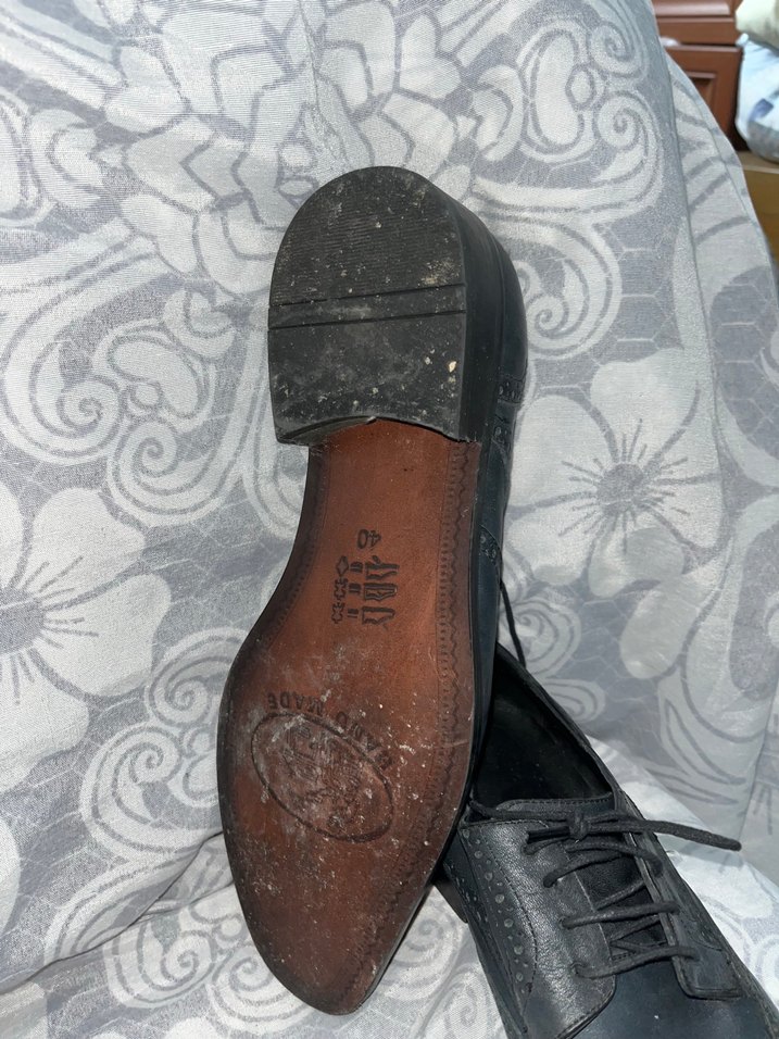 Lacivert Deri Klasik Erkek Ayakkabı - Görsel 3