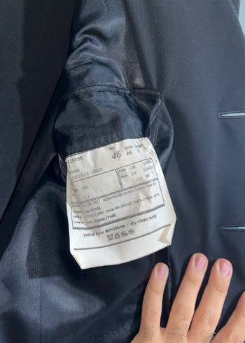 Altınyıldız siyah Modern Klasik Erkek Takım Elbise - Görsel 3