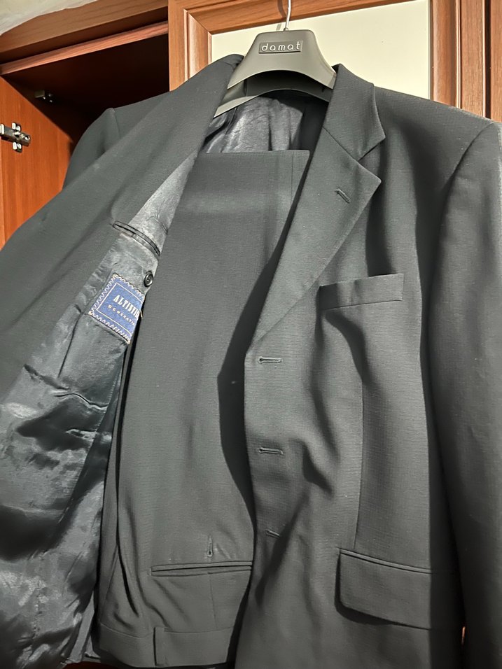 Altınyıldız siyah Modern Klasik Erkek Takım Elbise - Görsel 2