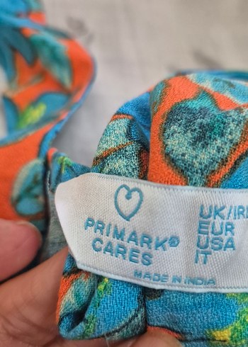 Kızlar için Renkli Bohem Kolsuz Tulum - Görsel 3