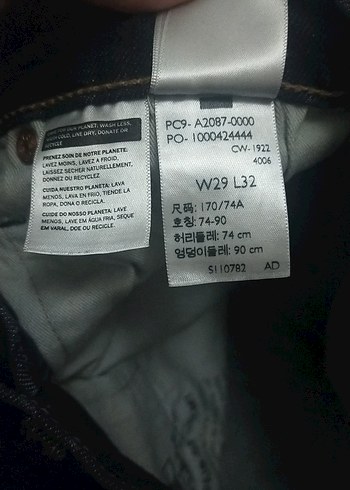 Erkek Lacivert Normal Kesim Denim Pantolon - Görsel 4