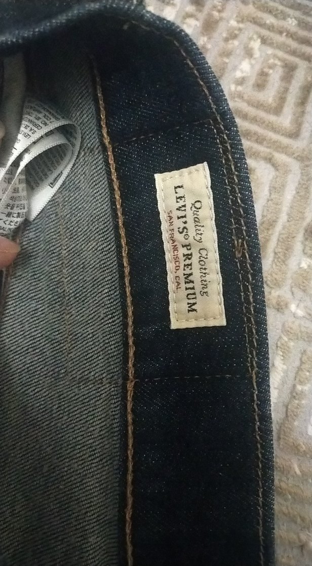 Erkek Lacivert Normal Kesim Denim Pantolon - Görsel 3