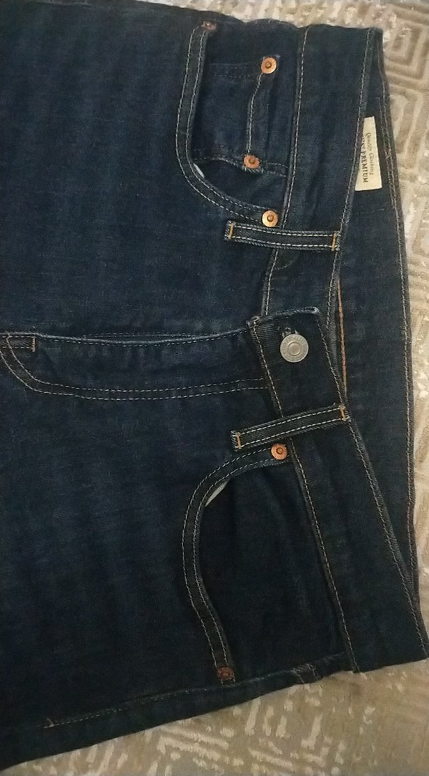 Erkek Lacivert Normal Kesim Denim Pantolon - Görsel 2