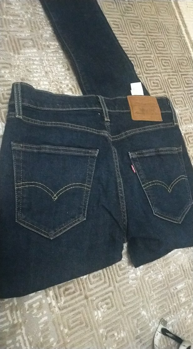 Erkek Lacivert Normal Kesim Denim Pantolon - Görsel 5