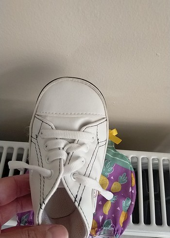 Beyaz  Bebek İlk Adım Ayakkabısı - Görsel 2