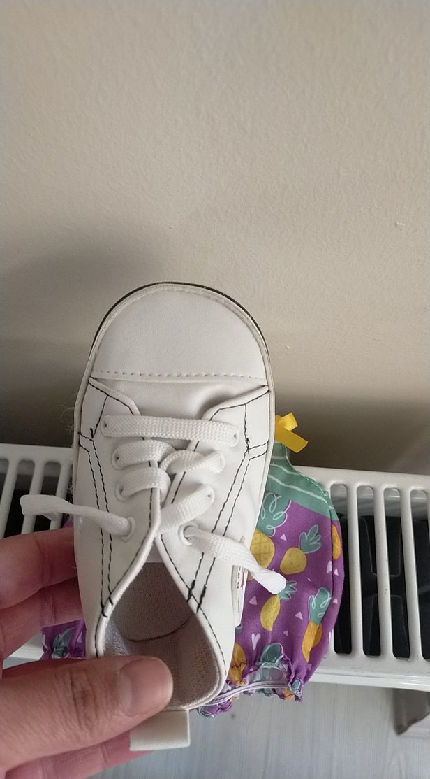 Beyaz  Bebek İlk Adım Ayakkabısı - Görsel 2