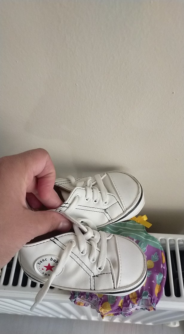 Beyaz  Bebek İlk Adım Ayakkabısı - Görsel 3