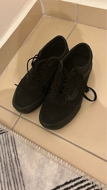 Vans orijinal siyah ayakkabı