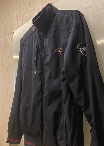 Gri Nakışlı Fermuarlı Erkek Ceket - Görsel 3