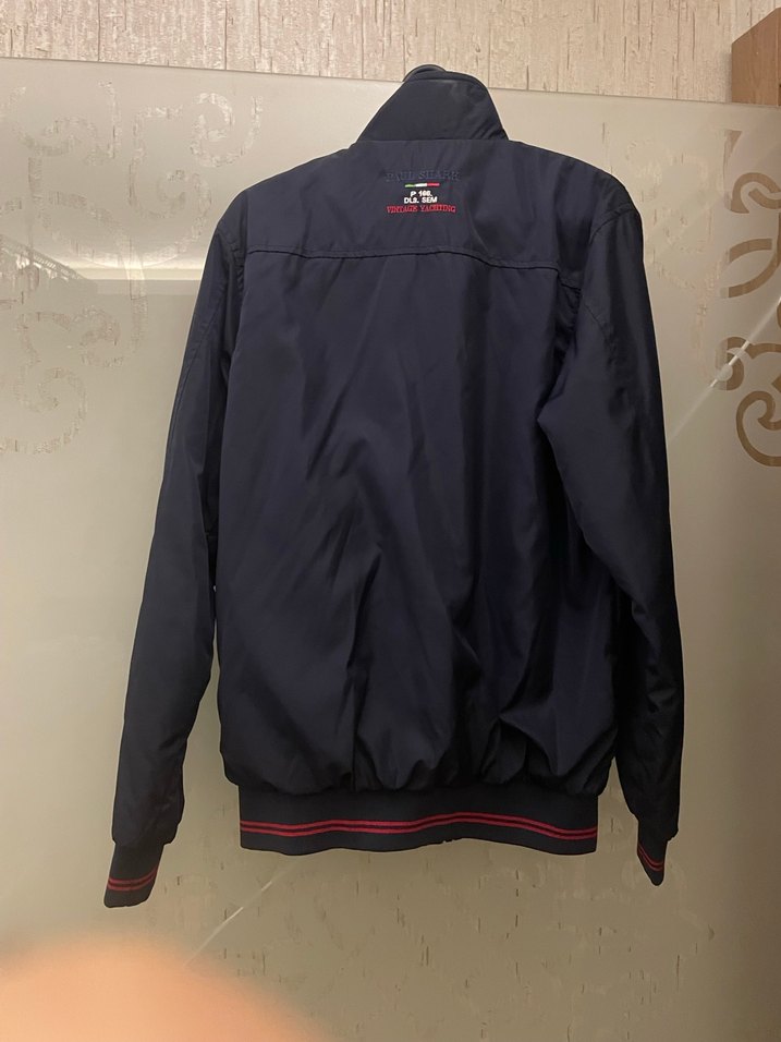 Gri Nakışlı Fermuarlı Erkek Ceket - Görsel 4