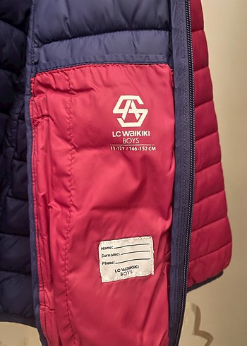 Bordo Fermuarlı   Mont - Görsel 3