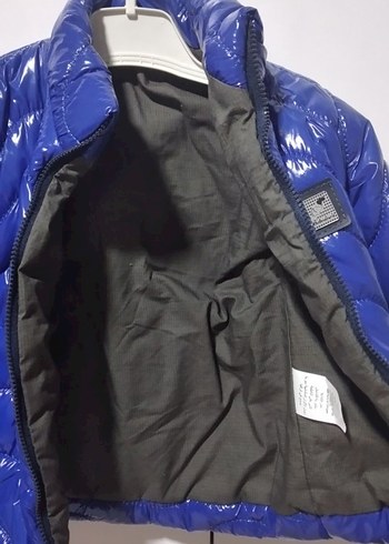 Düğmeli Lacivert Erkek Çocuk Mont 24_36ay - Görsel 5