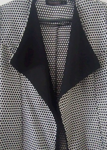 36 beden puantiyeli ceket - Görsel 2