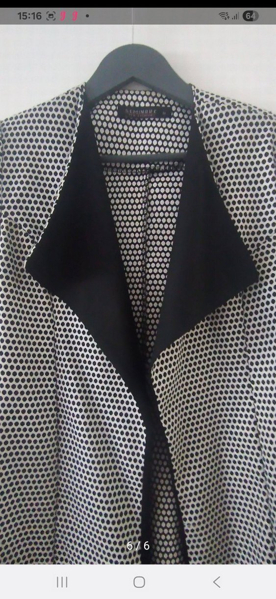 36 beden puantiyeli ceket - Görsel 2