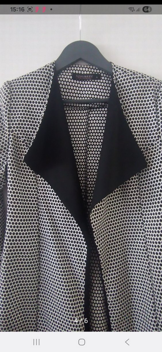 36 beden puantiyeli ceket - Görsel 5