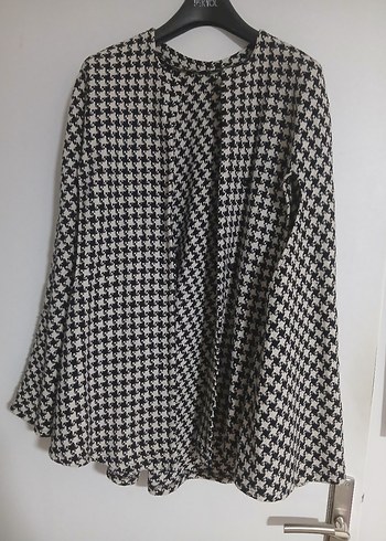 yarasa kol kareli yelek - Görsel 6