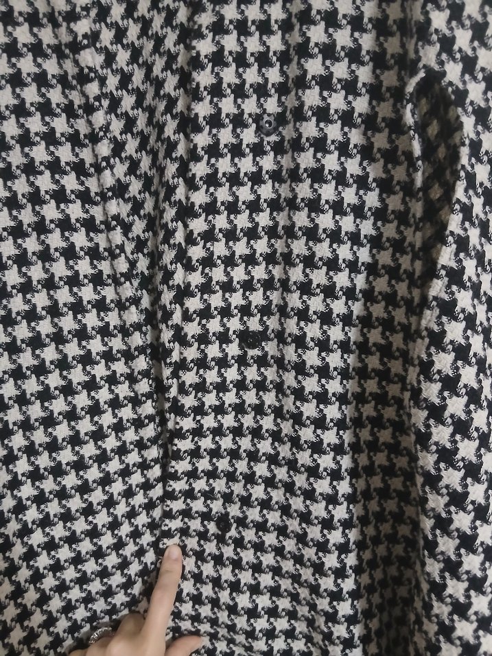 yarasa kol kareli yelek - Görsel 4