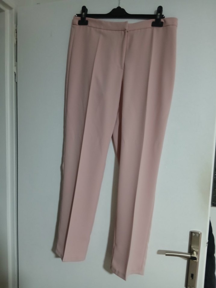 Bej Kadın Ofis Kumaş Pantolon 40 beden - Görsel 2