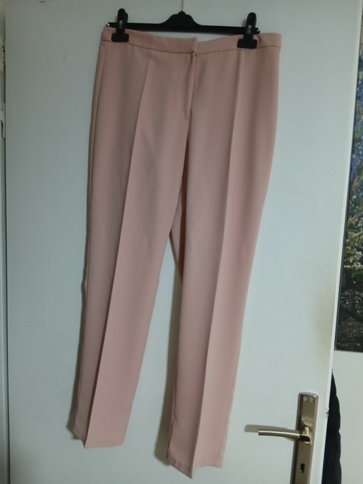 Bej Kadın Ofis Kumaş Pantolon 40 beden - Görsel 4