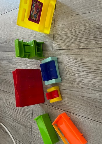 Renkli Çocuk Oyun Mobilyası Seti