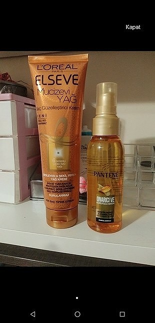 sadece Pantene yağı 3 ürün iki elseve bir Pantene