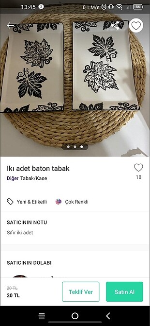 İki tabak