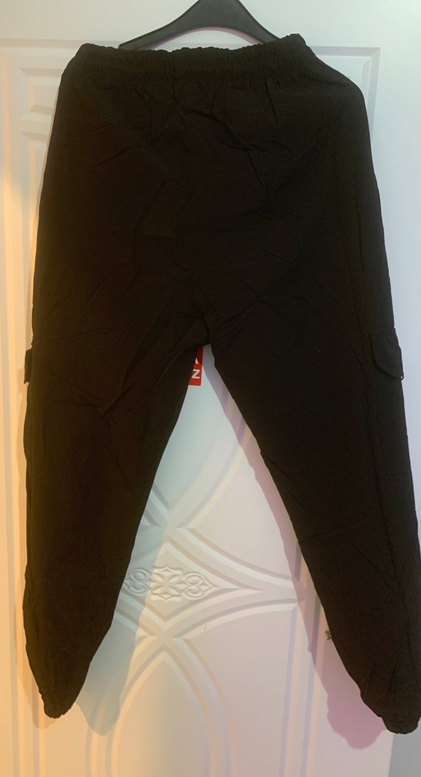 Erkek Siyah Outdoor Rahat Kesim Eşofman Altı - Görsel 5