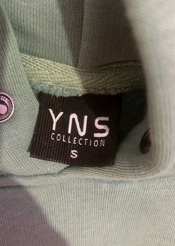 Yeşil Oversize Sweatshirt Baskılı - Görsel 3